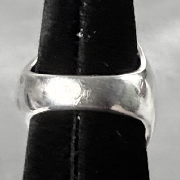 Vintage Taxco Mexico 925 Sterling Silver Ring Ribbed Dome Fan TV-111 Size 5 - Picture 4 of 16